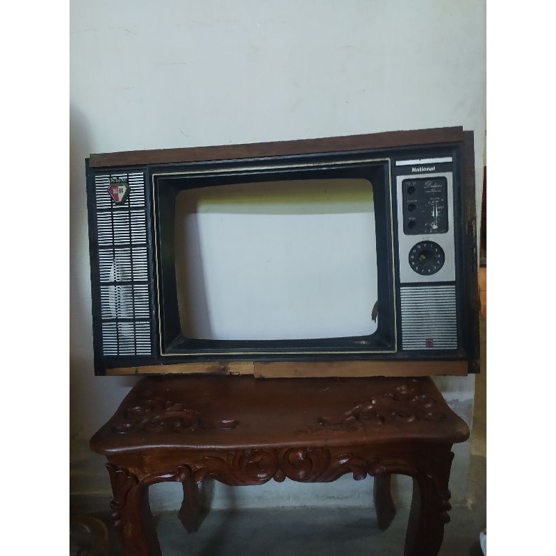 tv kayu jadul national cover depan tv national