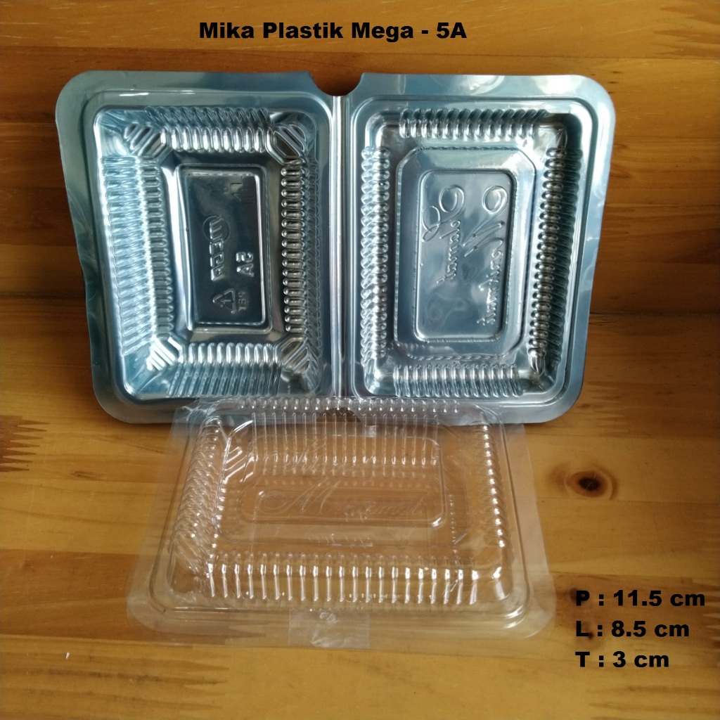 Box / Kotak Mika Plastik Mega - 5A Per Pack