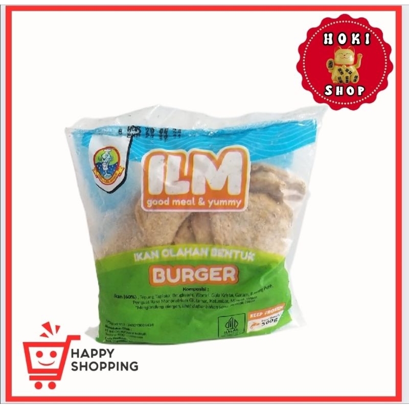 

[INSTAN ONLY] ILM Burger 500gr 03.12.24 / ILM Tempura Burger / Ikan Olahan Bentuk Burger