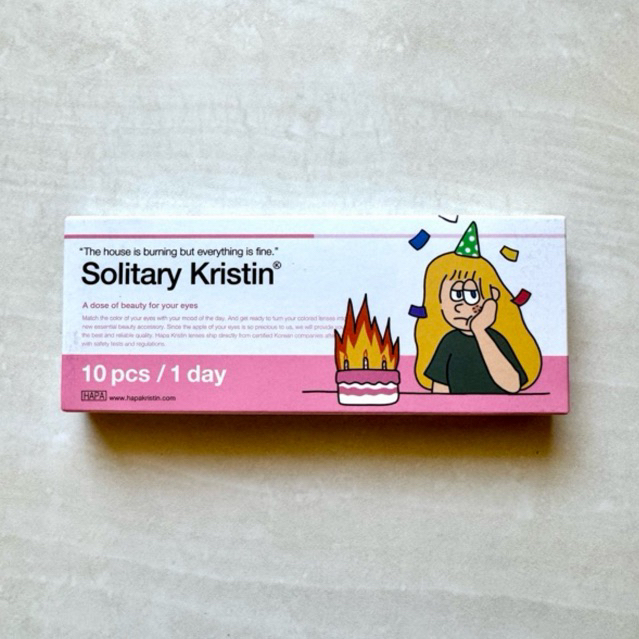Hapa kristin soflen Solitary Kristin Hazel 10 pcs/1 day