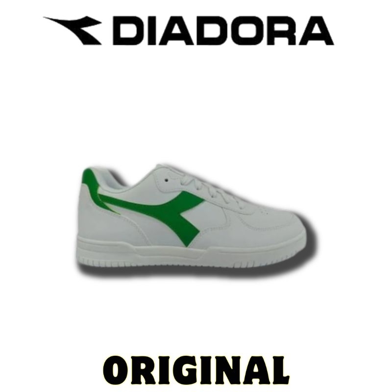 Sepatu Diadora Raptor White Peas Men's Original
