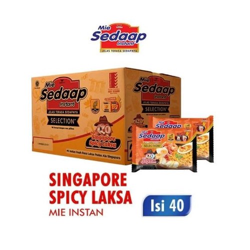 

Mie Sedaap Singapore Spicy Laksa 83gr 1 dus