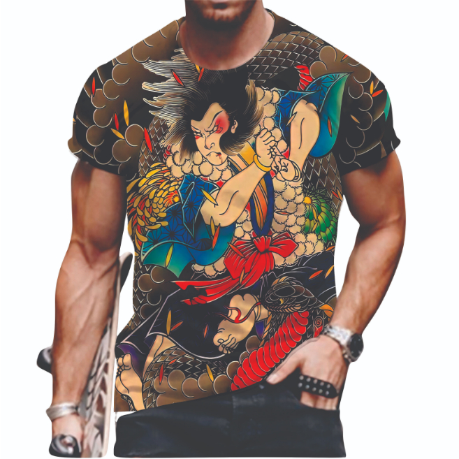 KAOS TAG THAILAND TATTO MIX 02 AOP (ALL OF PRINT) | TATTO JAPAN MIX