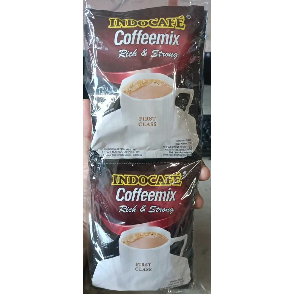 

Indocafe Coffeemix Rich & Strong Sachet isi 10
