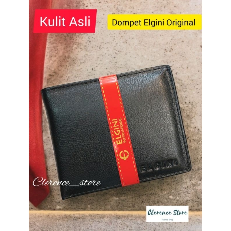 PROMO Dompet Pria Kulit Asli-Dompet Elgini Original P2010