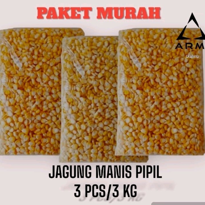 

PAKET MURAH JAGUNG MANIS PIPIL 3 KG FROZEN FRESH
