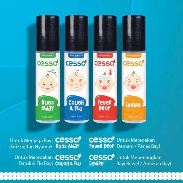 Cessa | Essential Oil Bayi | Pereda Flu | Anti Nyamuk | Pereda Demam | Aromatherapy | Pereda Batuk P