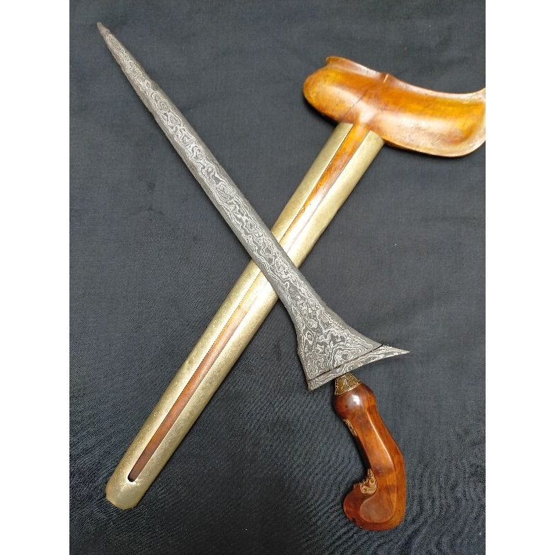 Keris Tilam Upih Pamor Udan Mas Tiban Tangguh Mataram Sepuh