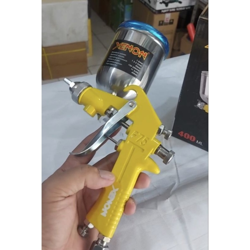 xenon spray gun f75 tab atas