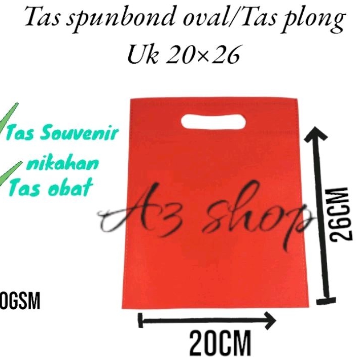 tas spunbond/tas oval/tas parfum/tas souvenir/tas