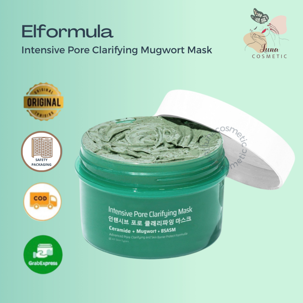 Elformula Intensive Pore Clarifying Mugwort Mask