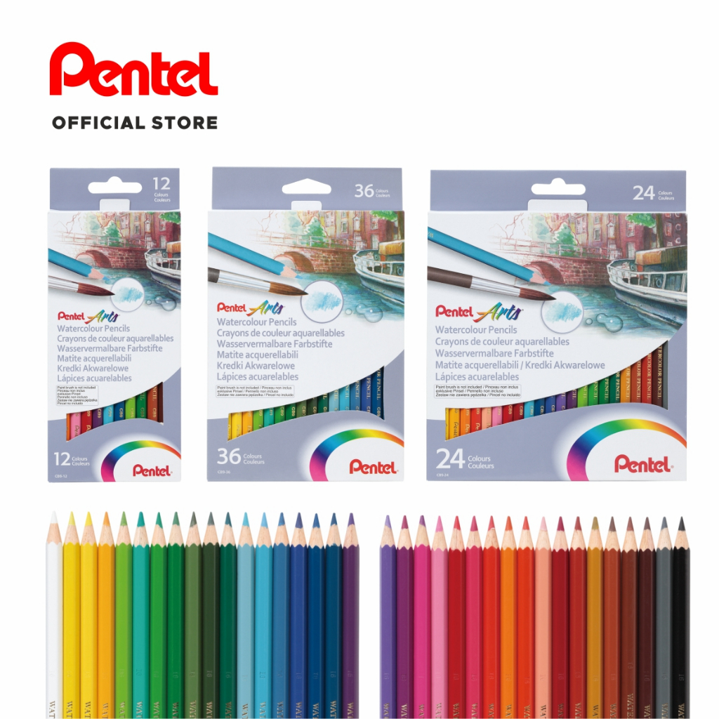 

WATER COLOUR PENCIL - 36 WARNA