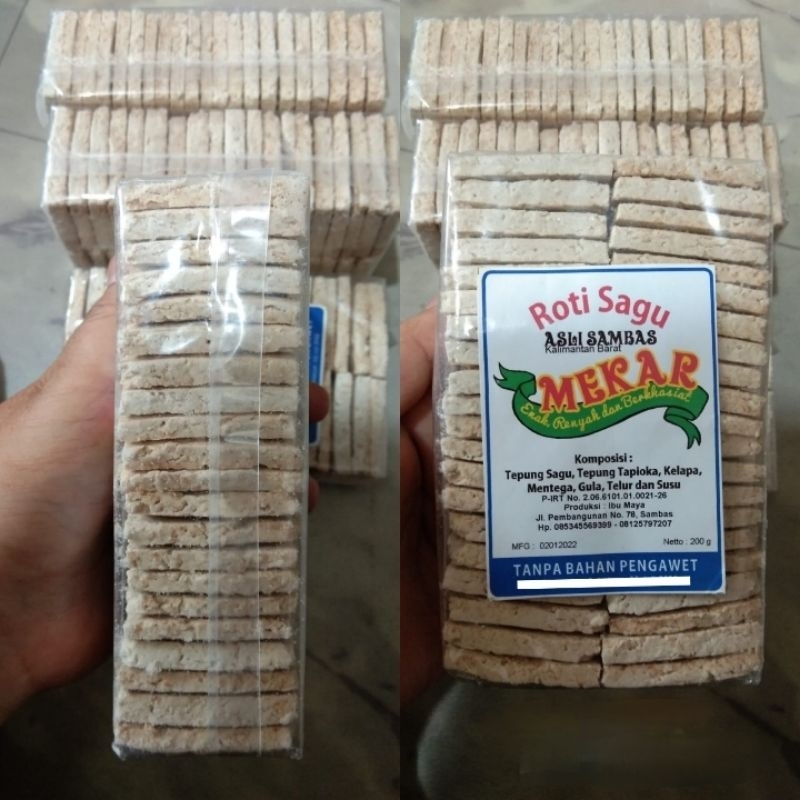 

Kue Sagu / Roti Sagu / Keripik Sagu / Kue Sagon / Kue Kelapa / Oleh Oleh Khas Pontianak / Kue Jadul