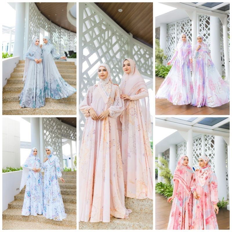 GAMIS AMORA SERIES BY ELDEENA SYARI
