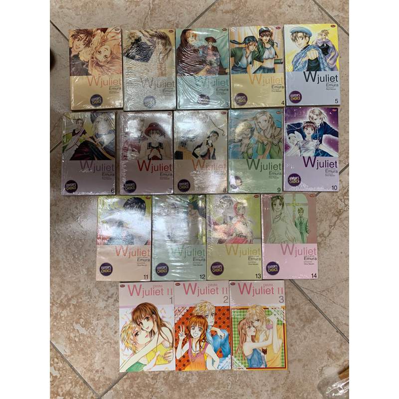 W Juliet by Emura FULLSET SEGEL (1-14 END) + W Juliet II (Sequel)