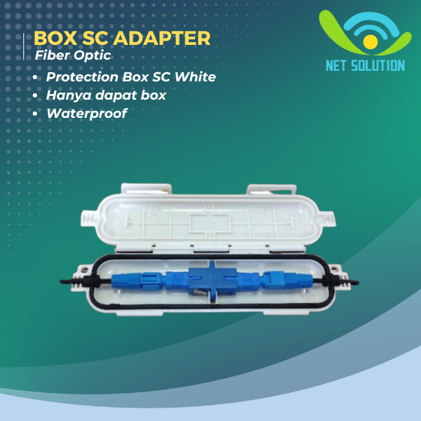 Fiber Optic Protection BOX SC Adapter | Waterproof Protective Box