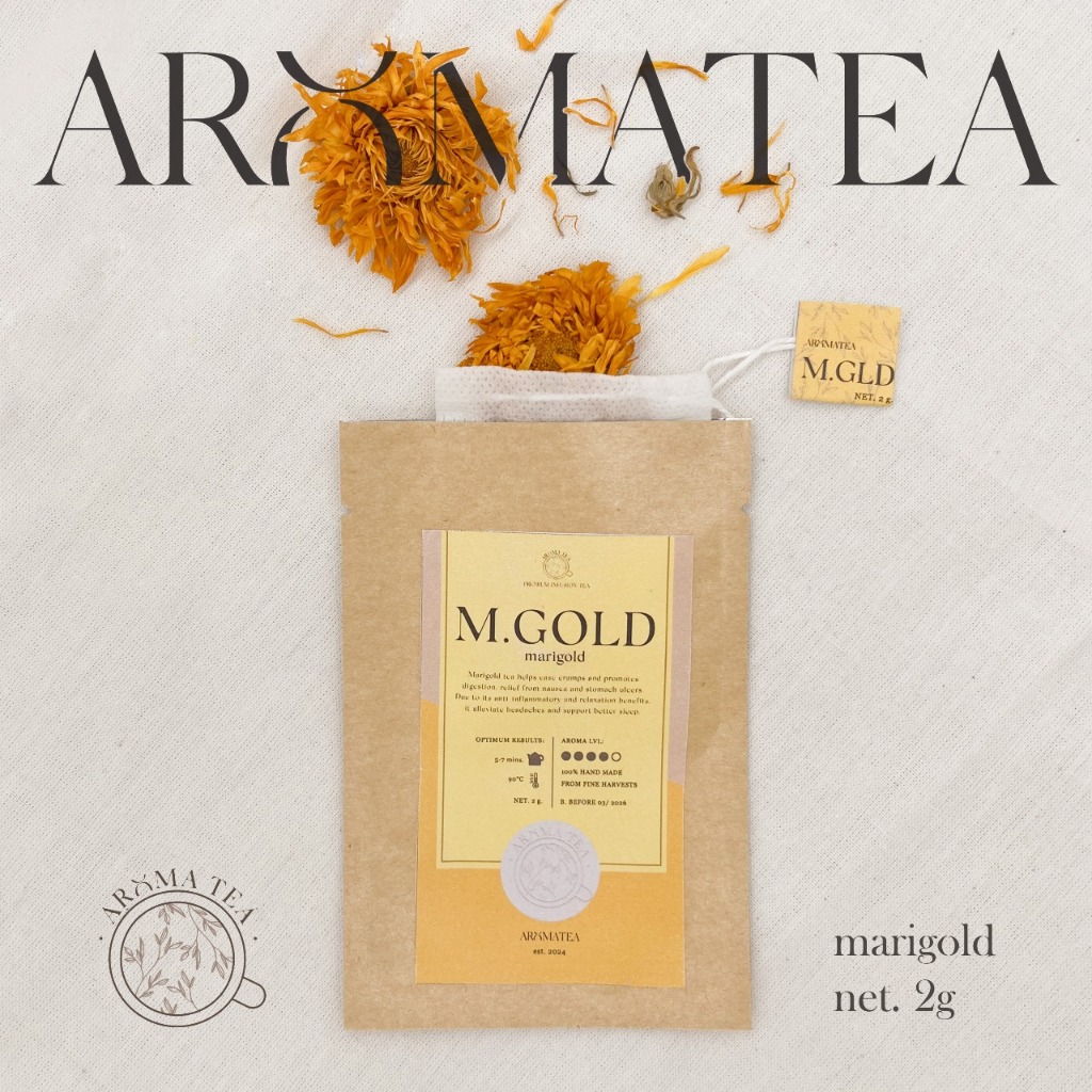 

AromaTea Royal Orange Marigold Nylon Teabag