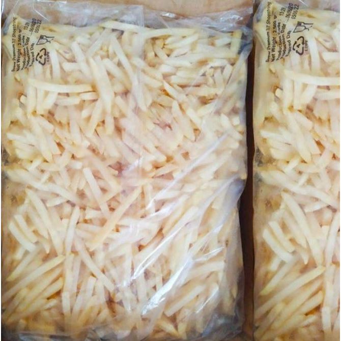 

Kentang Frozen French Fries Kentang Goreng Kemasan 250GR