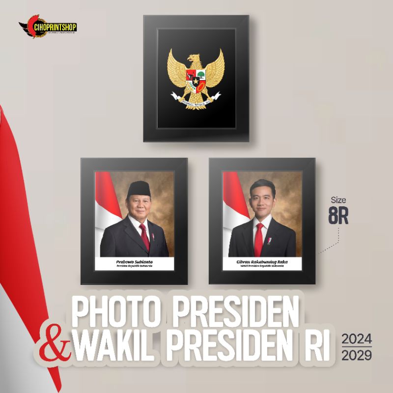 Foto Presiden dan Wakil Presiden