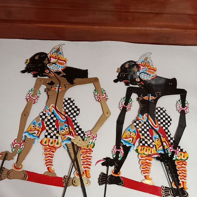 Wayang Kertas duplex BRONTOSENO