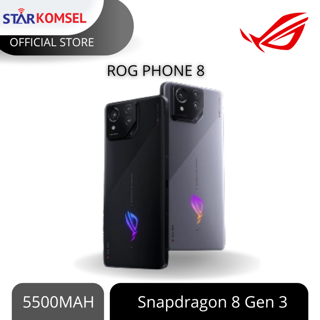 HP ASUS ROG PHONE 8 12/256 GARANSI HANDPHONE GAMING