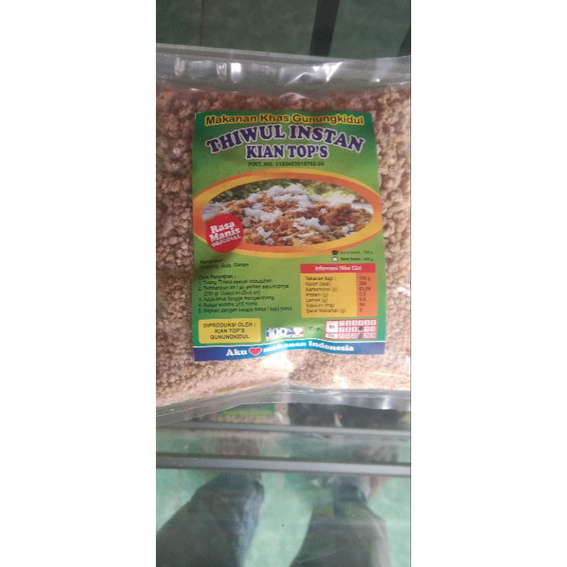 

BUBUK TIWUL GUNUNGKIDUL