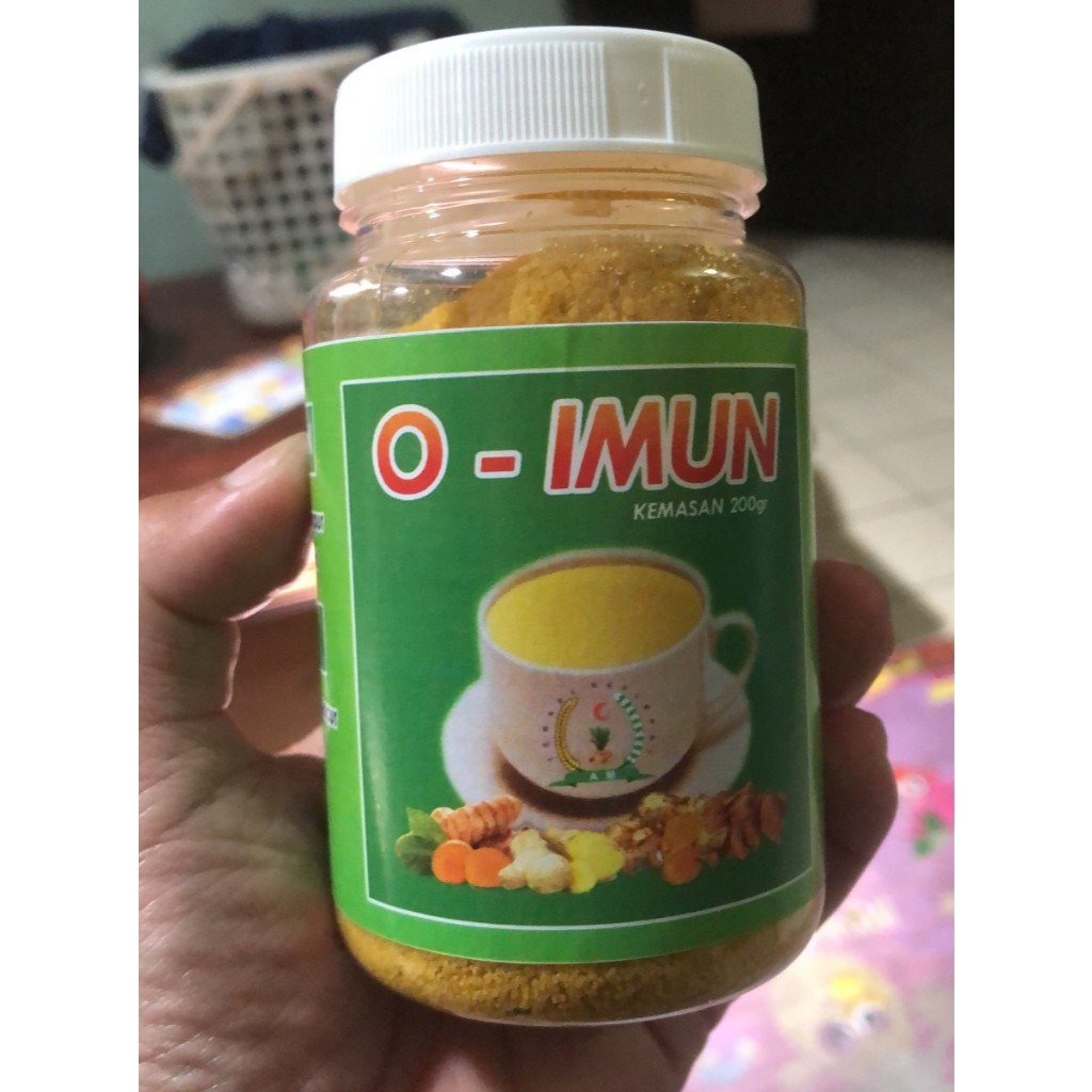 O Imun Kemasan botol 200 ml or 200 cc