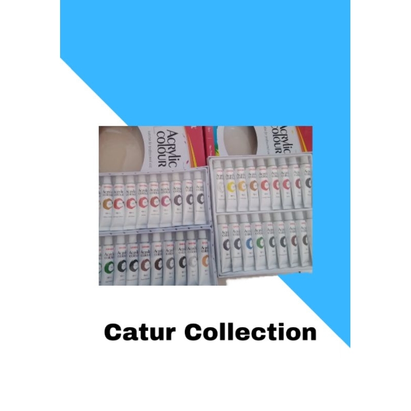 

Cet acrylic grebeel 18 warna & 24 warna