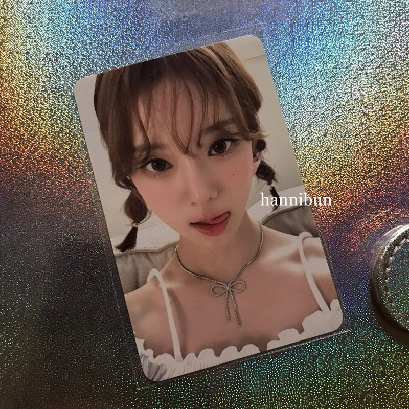 (BOOKED) Official Aespa winter season’s greetings 2024 sg24 trading card selfie tc pc photocard wint