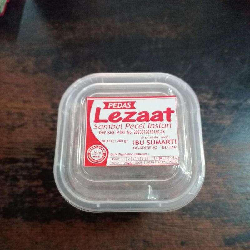

Bumbu Pecel Instan Khas Blitar Lezaat 200 gram