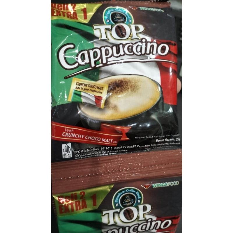 

TOP CAPPUCINO KOPI 1 RENCENG