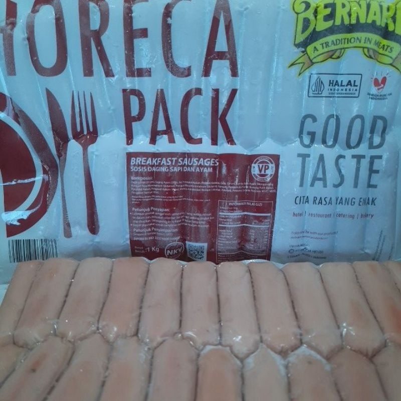 

BHP sosis sapi dan ayam VP 500gr dan 1 kg