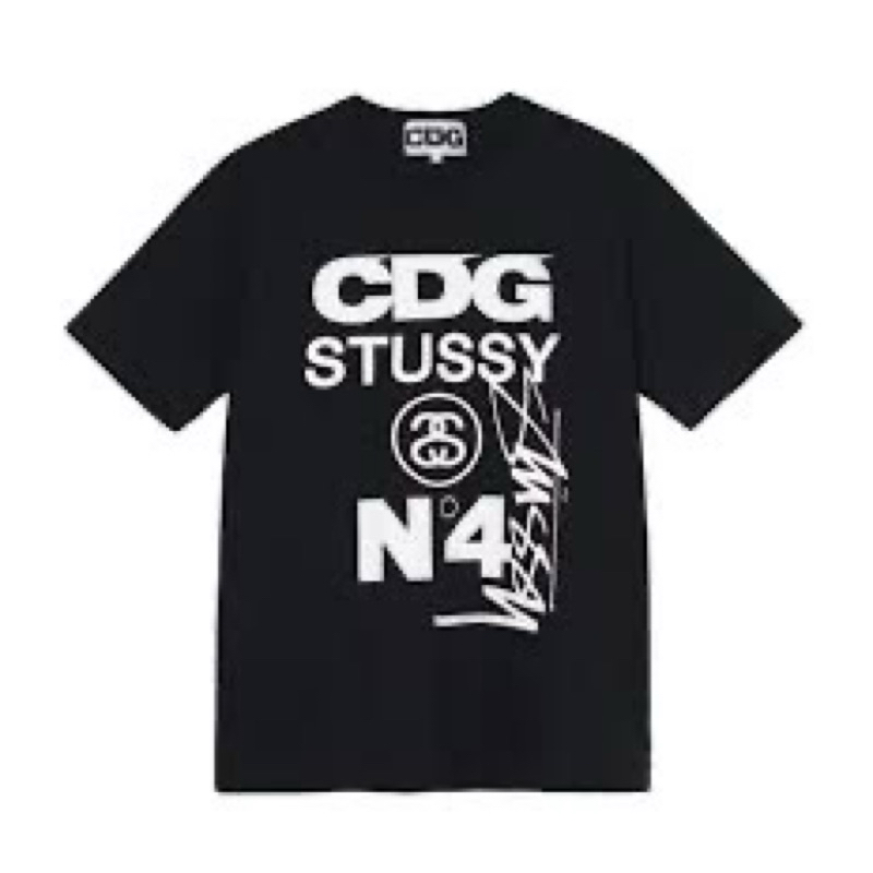CDG X STUSSY T SHIRT