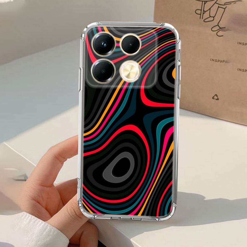 CASE INFINIX NOTE 40 - Casing INFINIX NOTE 40 PRO 5G Terbaru 2024 AERO STORE [ MOTIF 07 ] Silikon - 