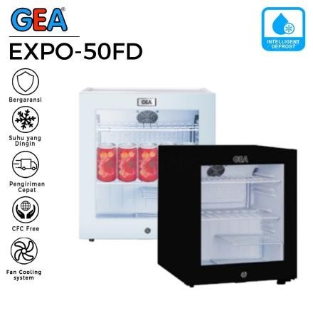 GEA EXPO 50FD / EXPO 50 FD Bar Chiller Showcase Display Cooler Mini Bar Kulkas Pendingin Kecil