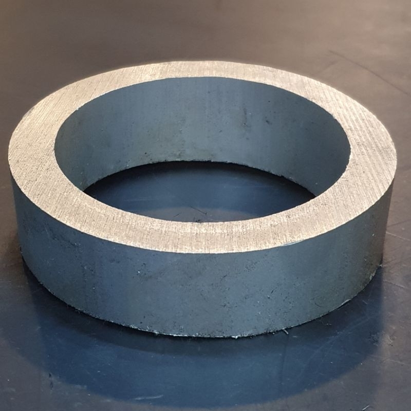 11790 Pipa Alumunium 6063 OD 117 mm x ID 90 mm Tebal 13.5 mm Harga panjang 10 CM - 70 CM