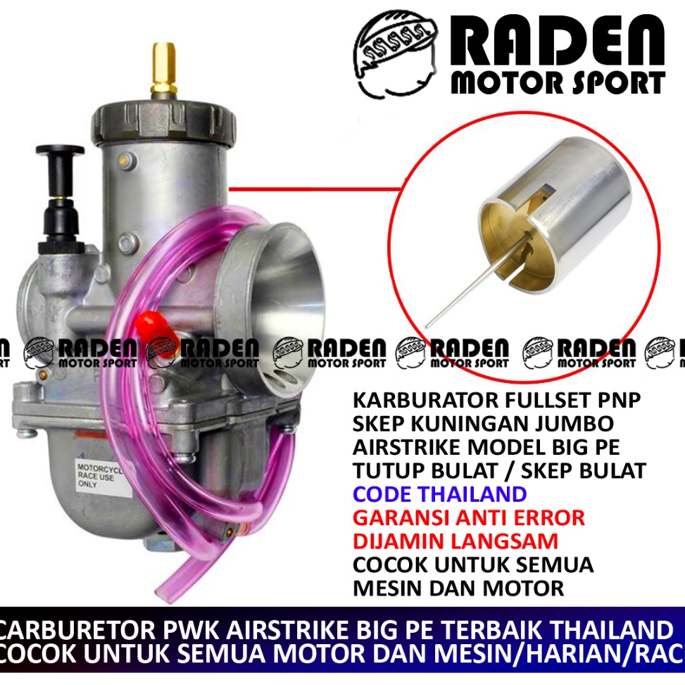 KODE L53G COD KARBURATOR AIRSTRIKE MODEL PE 32 34 36 38 4 42 PE BESAR AIR STRIKE KARBU SKEP BULAT JU