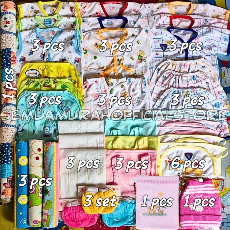 ART D88S Perlengkapan Bayi Baru Lahir New Born Lengkap Dan Komplit Paket Hemat Peralatan Baby Murah 