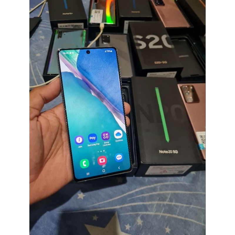 samsung Note 20 bekas/second