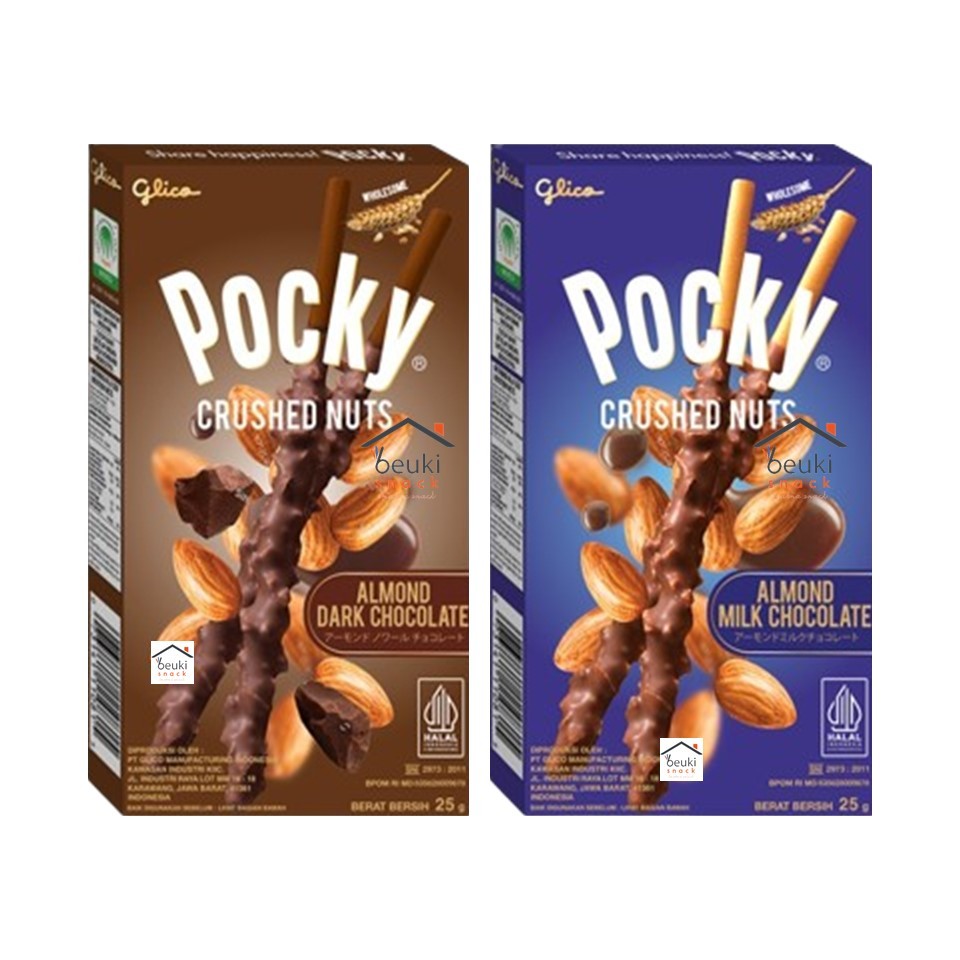 

Pocky Crushed Nuts Almond Berbagai Varian Pilih Rasa