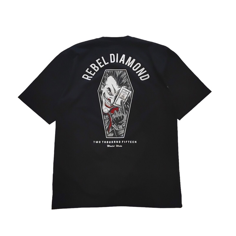 REBEL DIAMOND TSHIRT | KAOS REBEL DIAMOND | FREE STICKER