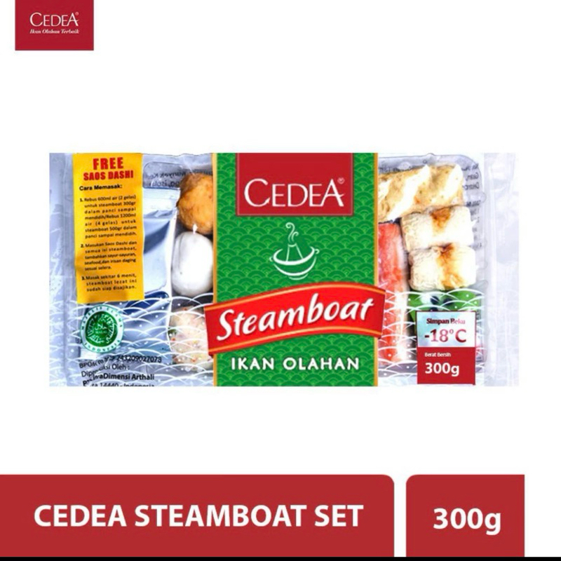 

Cedea Steamboat Set 300gr