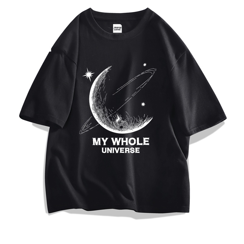 Baju Cowok Kekinian - Kaos Pria Santai Kaos Pria Oversize Gaya Korea Musim Panas 2024