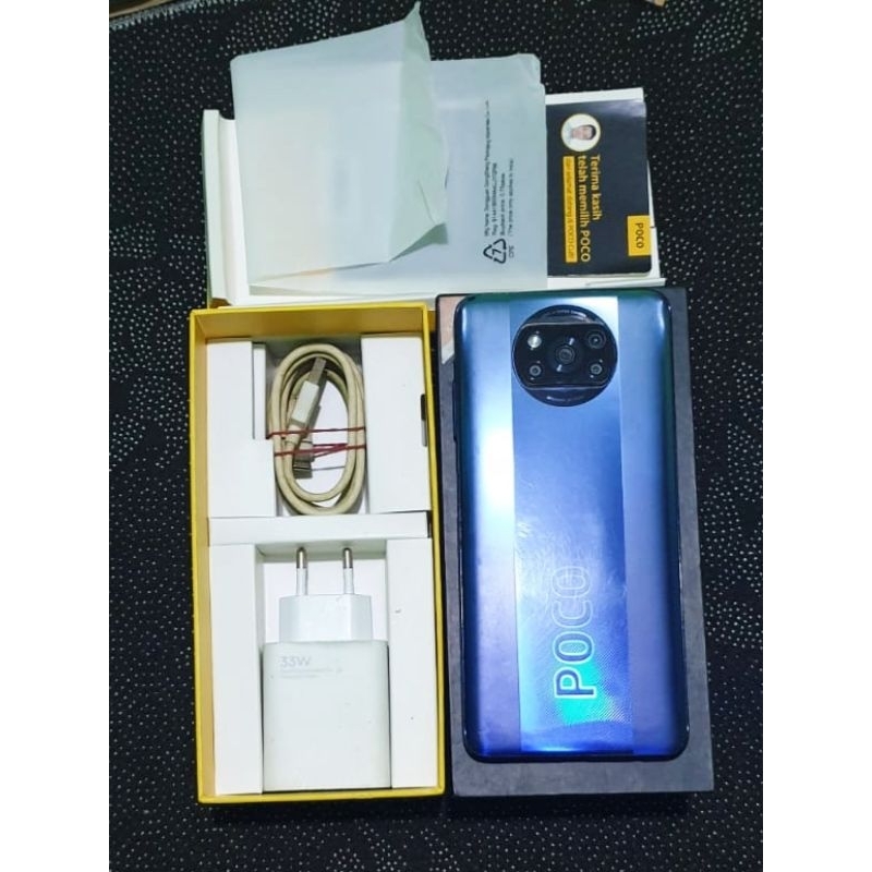poco X3 pro 8/256 GB secoand fullset original resmi