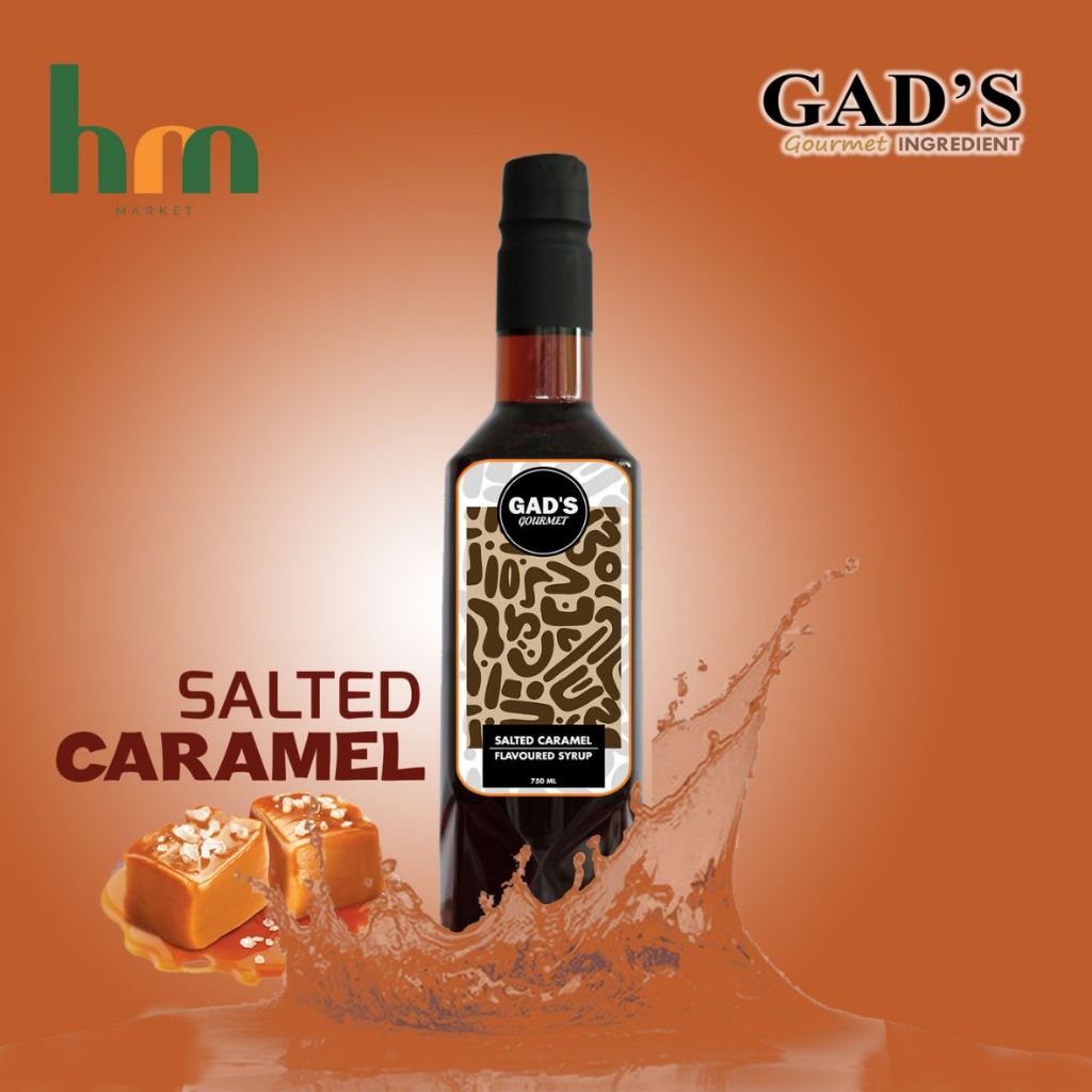 

Syrup Salted Caramel Gads Gourmet 750 ml