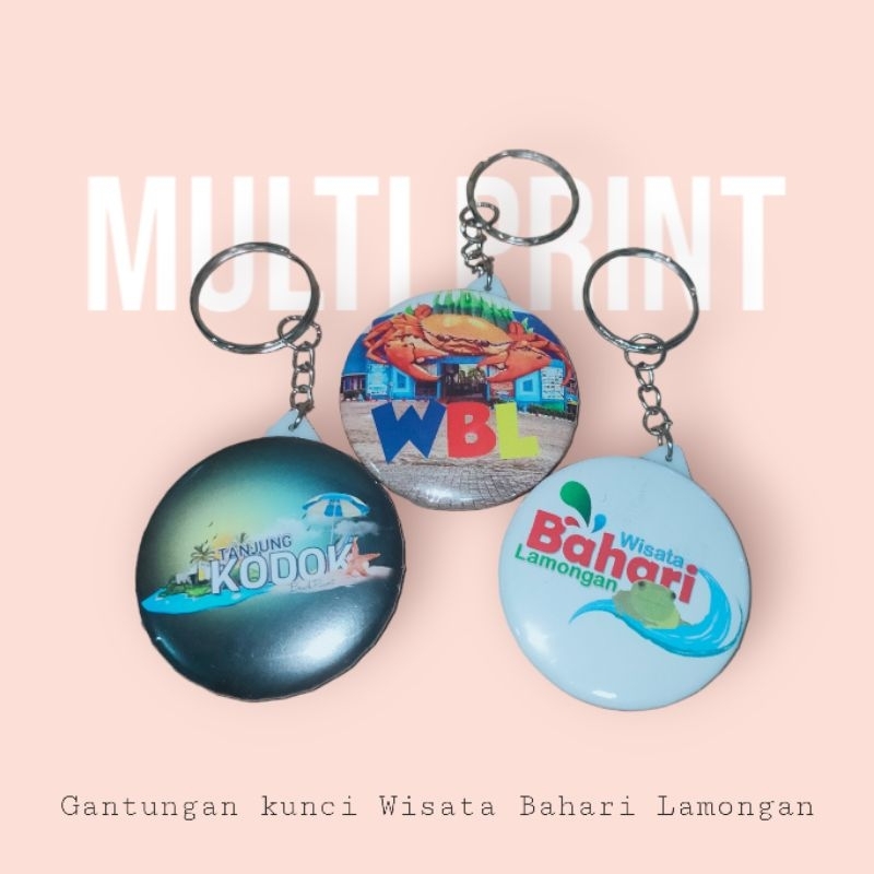GANTUNGAN KUNCI PIN WISATA BAHARI LAMONGAN MURAH