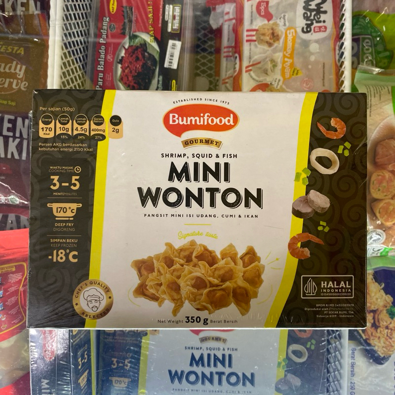 

Bumifood Mini Wonton 350gr