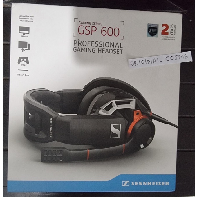 Sennheiser GSP600 Professional Gaming Headset Headphone Original