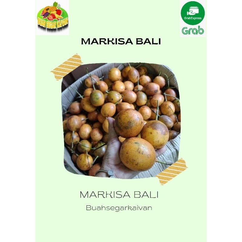 markisa bali /konyal manis buah bandung