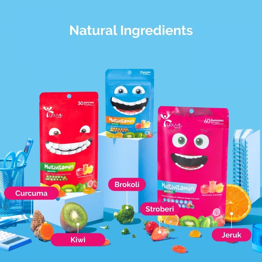 Youvit Multivitamin Gummy  Multivitamin Anak